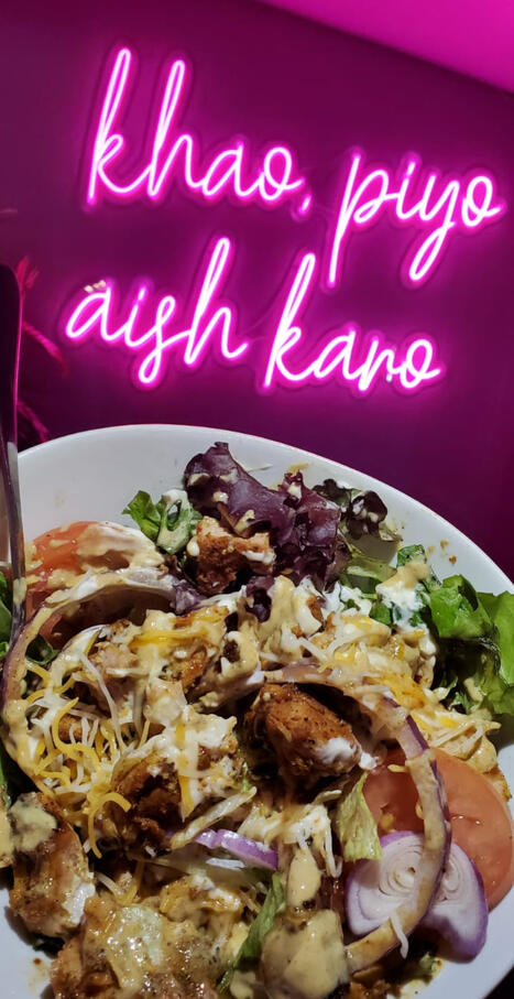 tikka salad